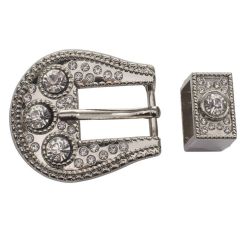 Belt Buckle Set -Silver 