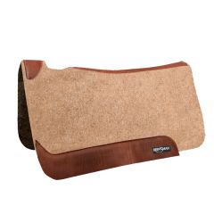 Reinsman Square Wool Contoured Pad - 3/4"