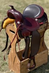 Dale Rodrigez Cordura Round Skirt Trail Saddle 3909