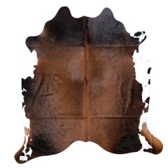 Brazilian Mahogany Cowhide Rug - 15