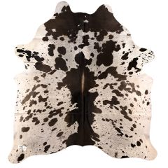 Brazilian Brown and White Salt and Pepper Cowhide - 36