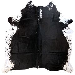 Brazilian Black and White Cowhide - 53