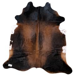 Brazilian Mahogany Cowhide Rug - 59