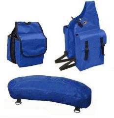 Nylon Saddle Bag - 3 Piece Set