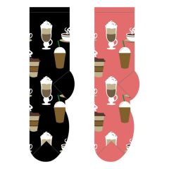 Foozys Ladies Socks - Coffee Time