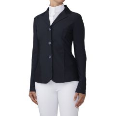 Ladies Ovation® 3-Button Mesh Hybrid Show Coat - Navy