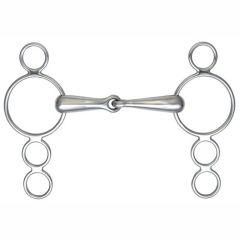 Thin Jointed 3 Ring Gag