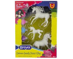 Breyer Unicorn Family Paint And Play Set