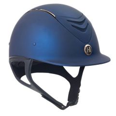 One K™ MIPS CCS Helmet - Navy Matte with Rose Gold