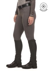 Kerrits Fusion Fleece-Lined Full Leg Clinic Tight - Castiron