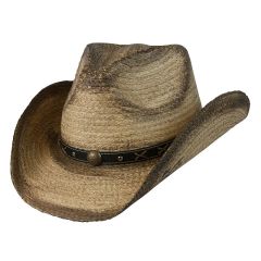 Conner Signal Organic Raffia Western Cowboy Hat