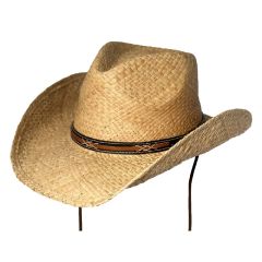 Conner Billings Raffia Cowboy Hat