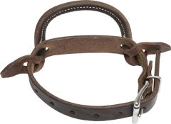 Harness Leather Rolled Night Latch Strap