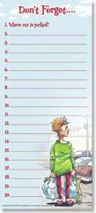 Don't Forget Magnetic List Pad
