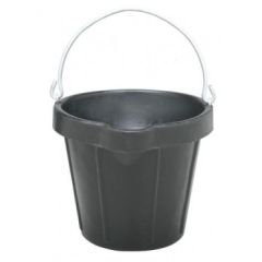 Fortex Heavy Duty Rubber Pail with a Spout and Brass Fittings - 11L