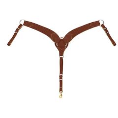 Weaver Horizons Roper Breast Collar - Golden Brown