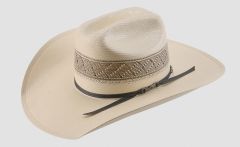 American Tuf Cooper Straw - Ivory/Grey Weave
