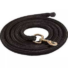 Mustang Black Bungie Lead Rope-3/4