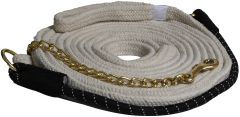 Cotton Lunge Line with Bungee and Chain