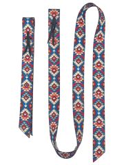 Nylon Multi-Aztec Print Off Billet and Tie Strap Set