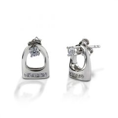 Kelly Herd English Stirrup Earrings