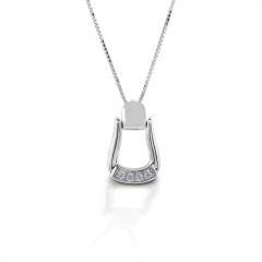 Kelly Herd Western Stirrup Necklace