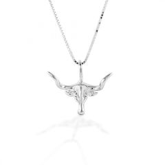 Kelly Herd Longhorn Necklace 