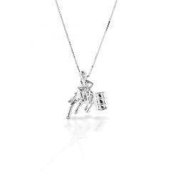 Kelly Herd Barrle Racing Necklace
