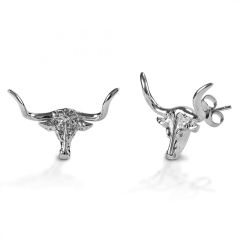 Kelly Herd Longhorn Earrings