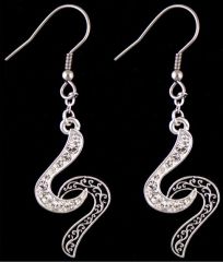 Double Swirl Earrings by Taylor Brands