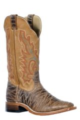 Boulet Ladies Wide Sq Toe - Butterscotch/Rio Brown