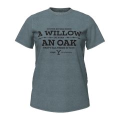 Wrangler® Yellowstone Womens T-Shirt - Turquoise 