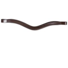 Valencia Plain Stitched Curved Browband
