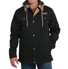 CINCH Men's Black Canvas Barn Coat