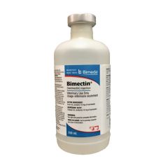 Bimectin Injectable Ivermectin 1% w/v Wormer - 250 ml