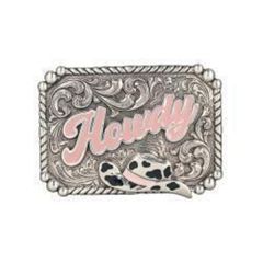 Blazin Roxx Youth Howdy Buckle