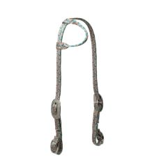 Weaver Poly Patterned Headstall-Blossom Blast
