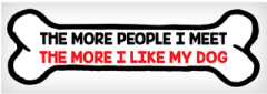 The More People I Meet - Vinyl Sticker