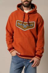 KIMES RANCH Cannons Hoodie - Brick Red