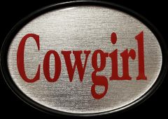 HITCH COVER -COWGIRL