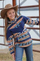 CRUEL GIRL Aztec Horse Fleece for Girls