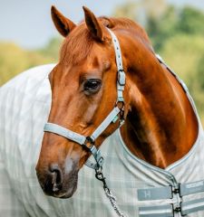 Horseware® Newmarket Halter & Leadrope - Witney Charcoal