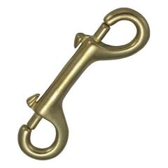 Solid Brass Double Ended Snap - 4 3/4"