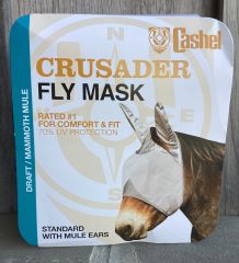 Cashel Crusader Fly Mask Standard Mule Ears - Draft/Mammoth Mule
