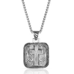 Montana Silversmith Ironwood Cross Necklace