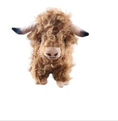 Shack Story Highland Cow Plush - Brown