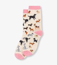Hatley Dogs Women's Crew Socks