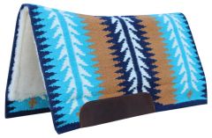 PRO CHOICE Ventana Saddle Pad - Pacific Blue
