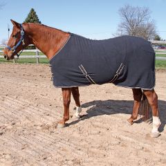 Black Polar Fleece Cooler and liner.  Sizes 52" to 96"