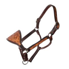 Professional's Choice Leather Tooled Bronc Halter